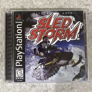 Sled Storm (Sony PlayStation 1, 1999)  Video Game EUC